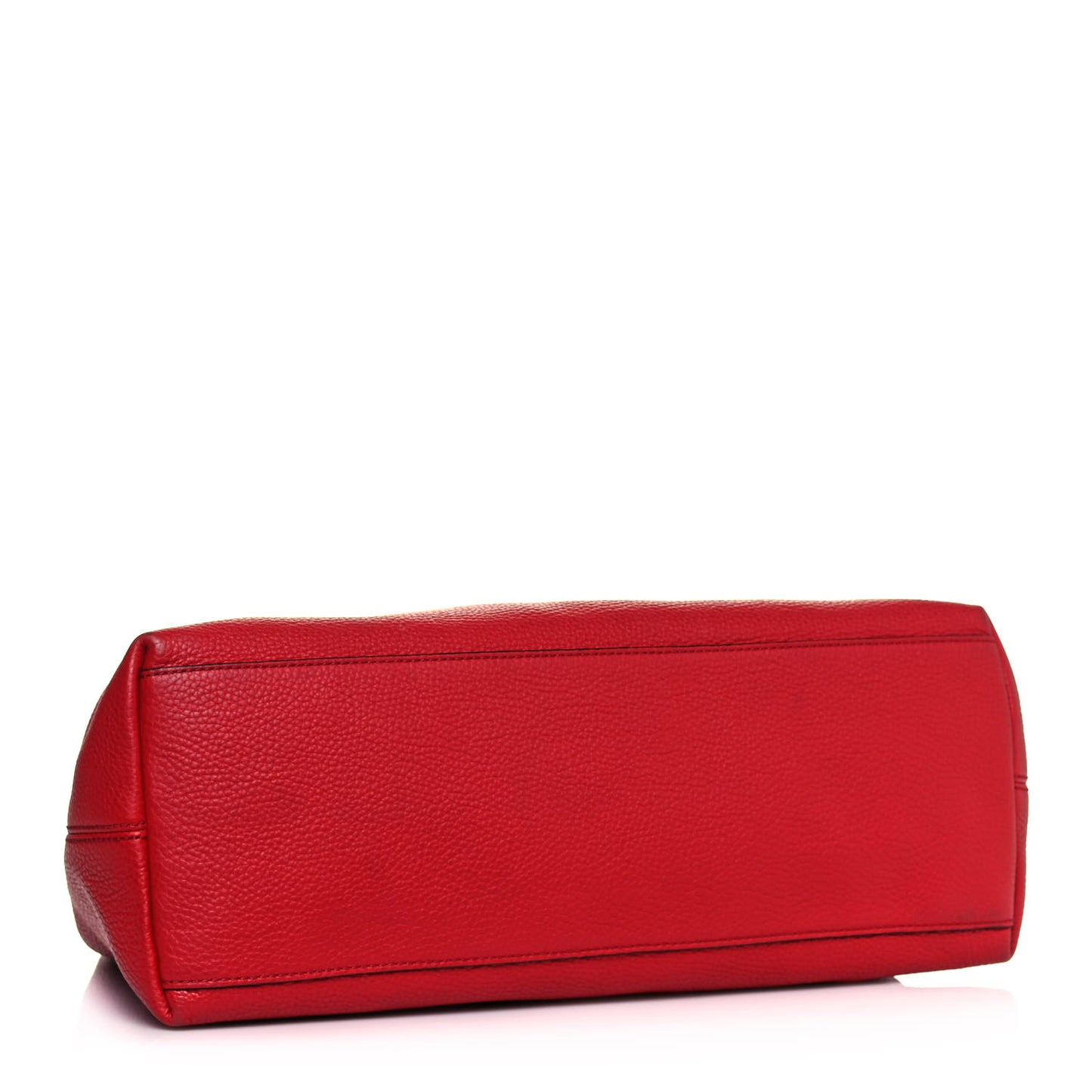 Cellarius Calfskin Medium Soho Chain Shoulder Bag Vibrant Red
