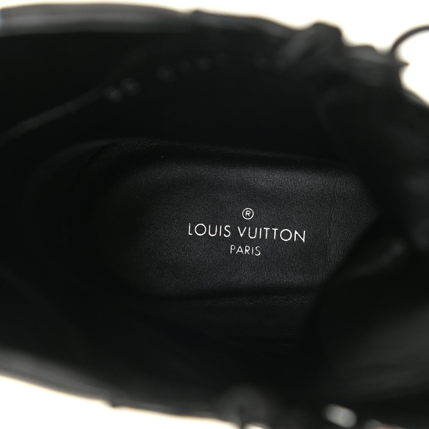 Monogram LV Pop Suede Calfskin Laureate Platform Desert Boots 38.5 Blue
