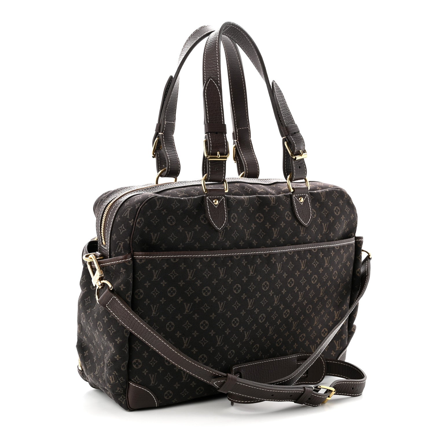 Louis Vuitton Mini Lin Sac a Langer Diaper Bag Ebene Ebene 3 of 10