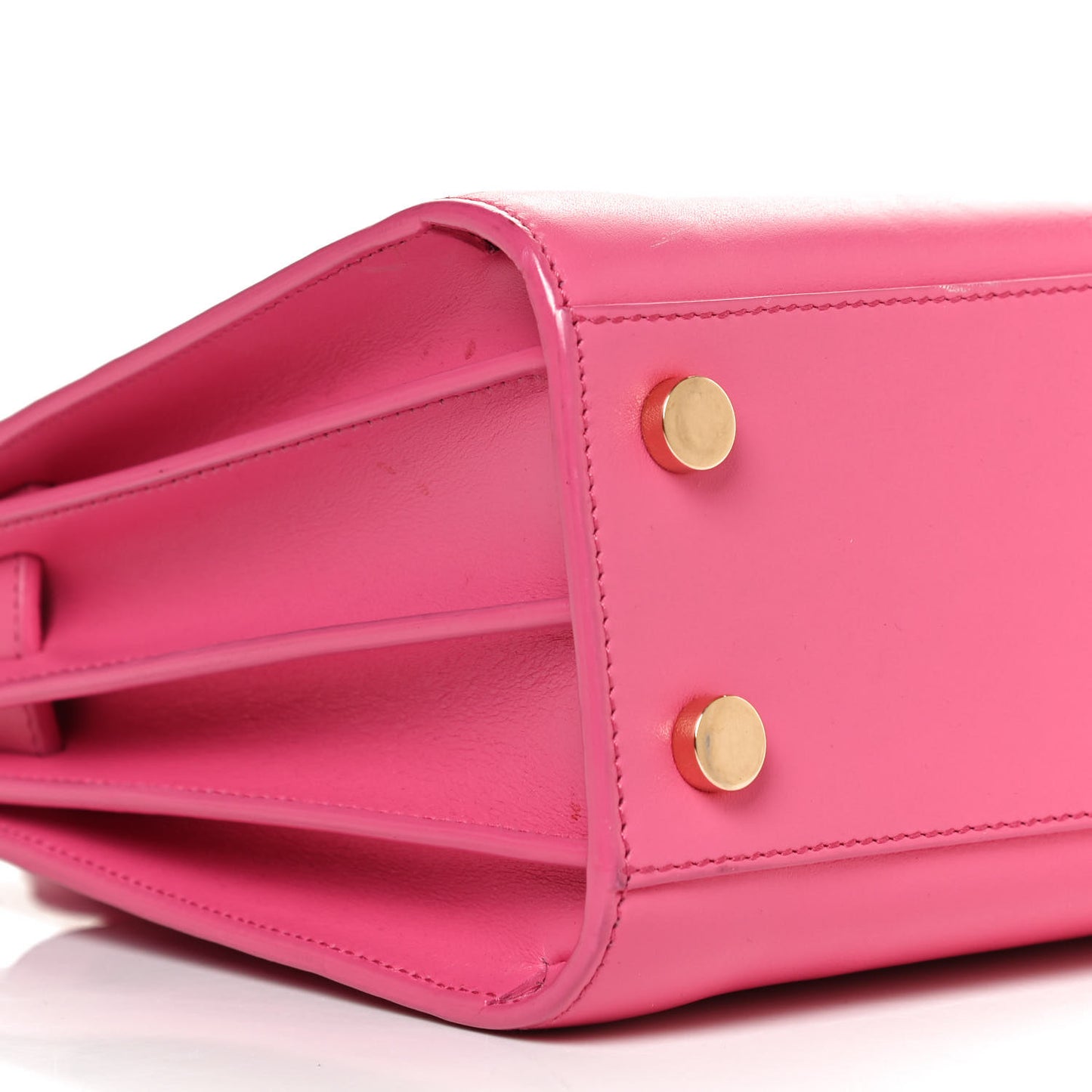 Calfskin Nano Sac De Jour Lipstick Fuchsia
