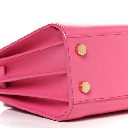 Saint Laurent Calfskin Nano Sac De Jour Lipstick Fuchsia 9 of 15