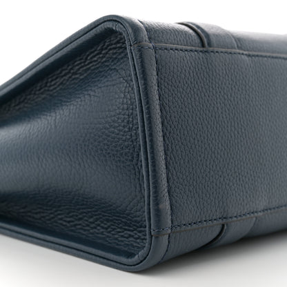 Marc Jacobs Grained Calfskin Small The Tote Bag Blue Sea 9 of 11