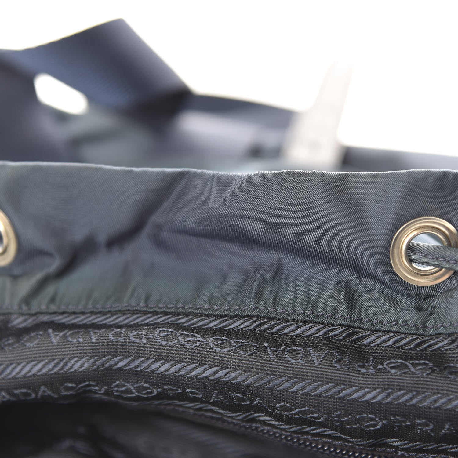 Prada Tessuto Nylon Vela Small Backpack Baltico 11 of 11