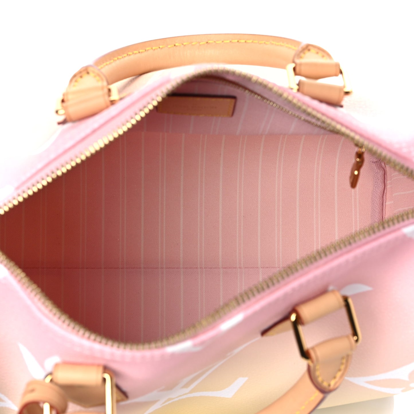 Monogram Giant By The Pool Speedy Bandouliere 25 Light Pink