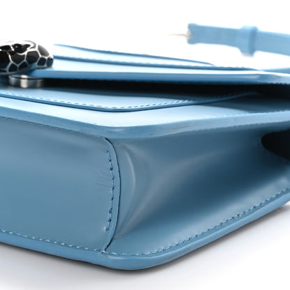 Bulgari Calfskin Serpenti Forever Crossbody Bag Blue 9 of 9