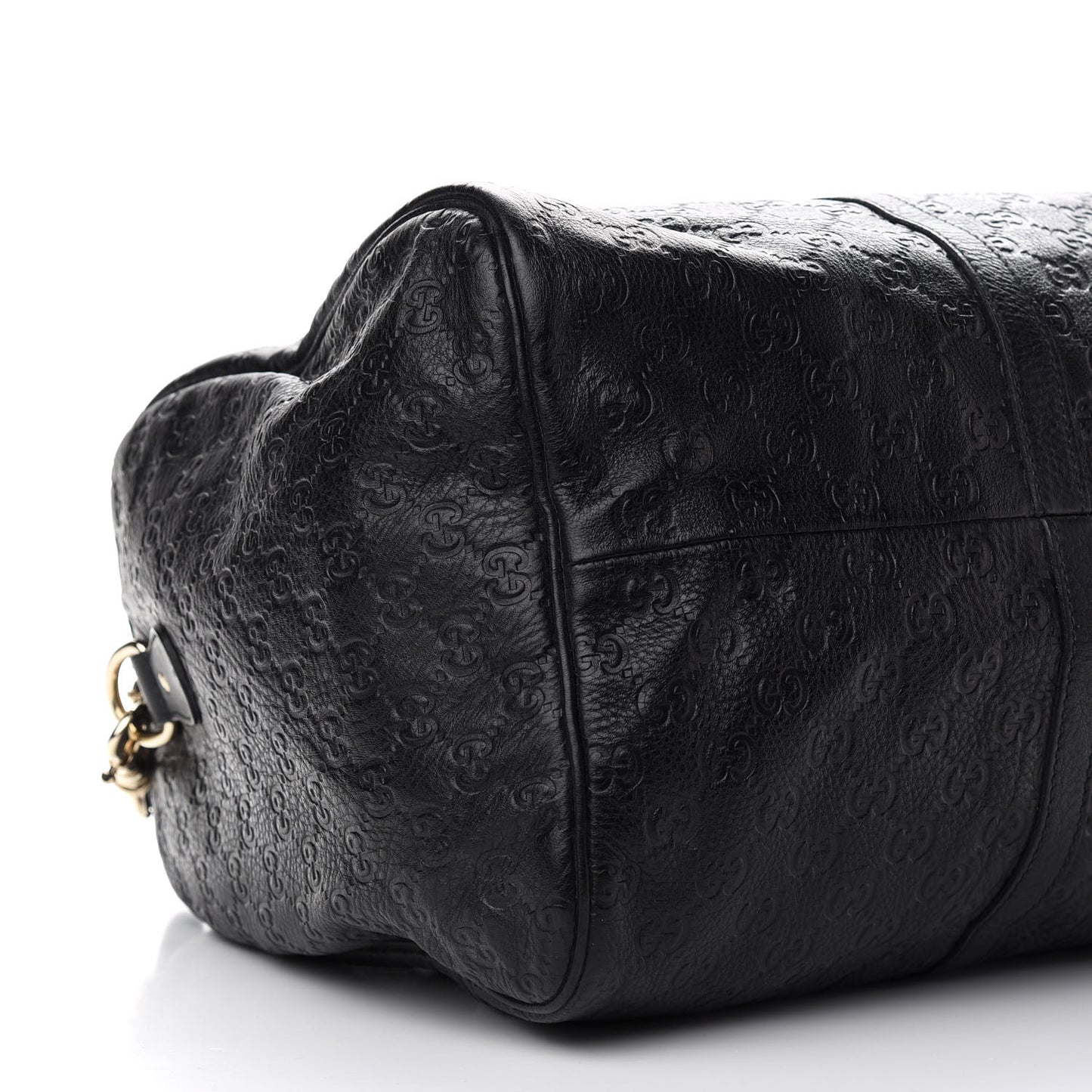 Guccissima Medium Carry On Duffle Black