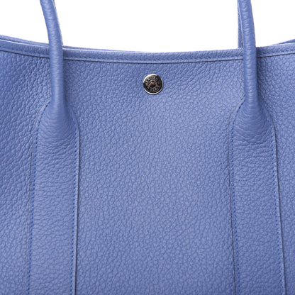 Hermes Vache Country Garden Party 36 MM Bleu Agate 9 of 10