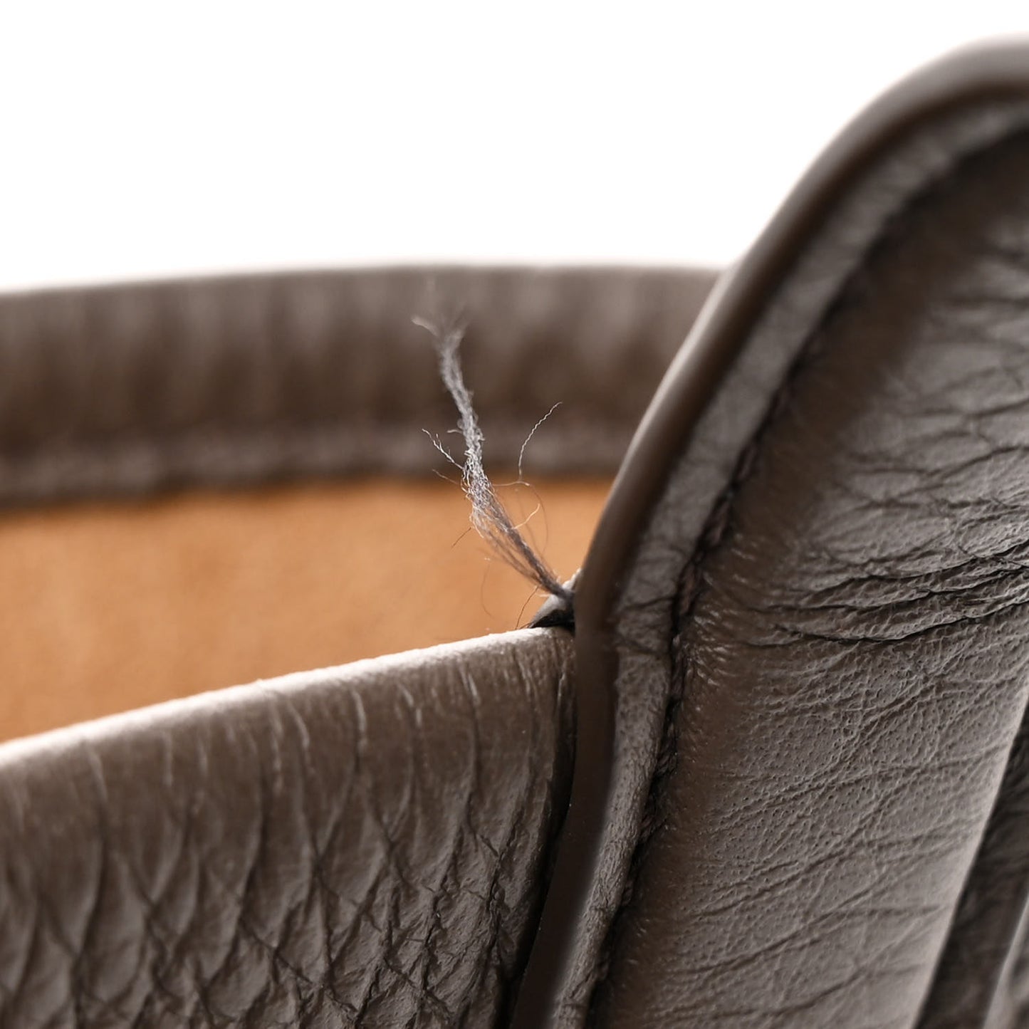 Grained Calfskin Medium N/S Park Tote Taupe