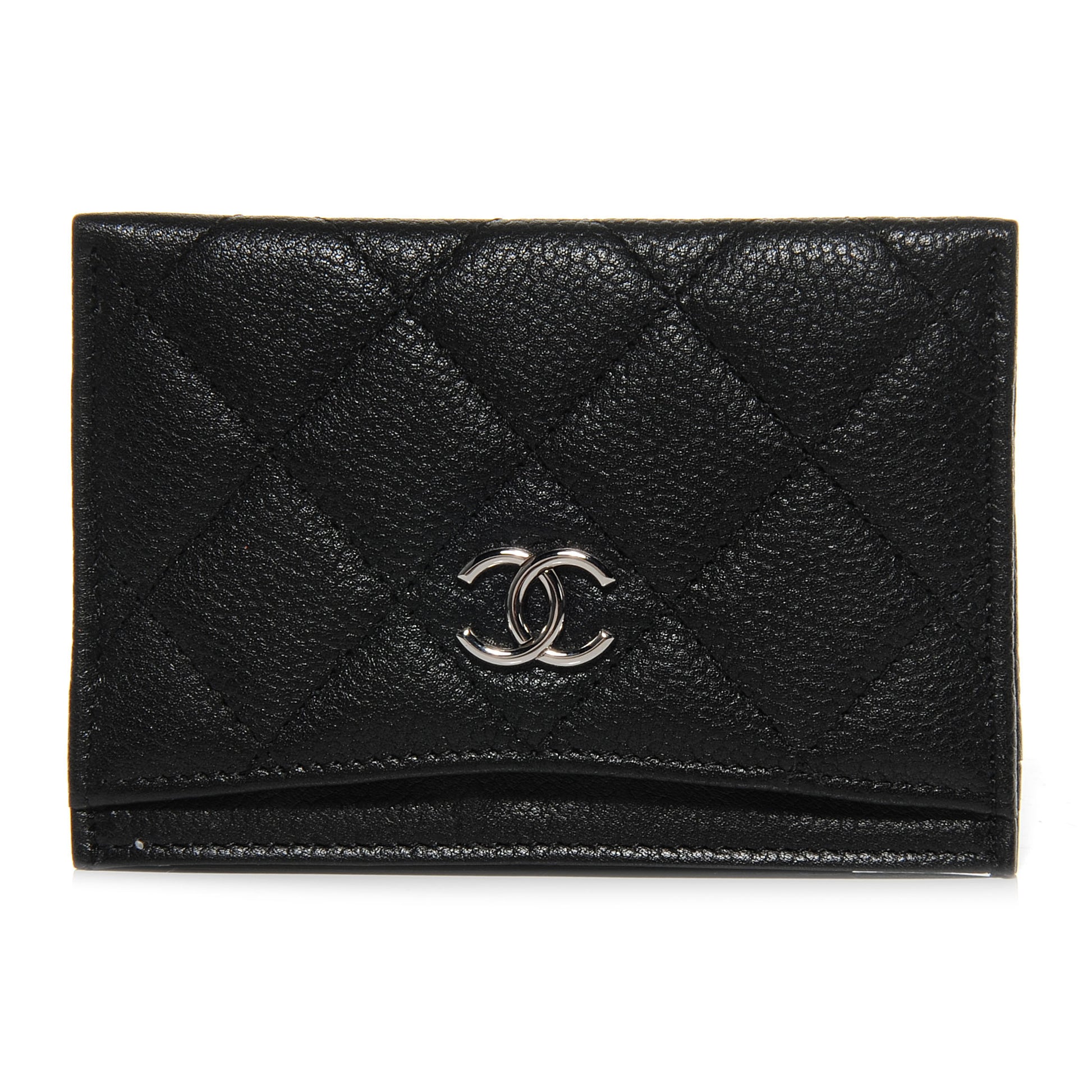 Chanel Caviar Quilted Card Holder Black 1 of 9
