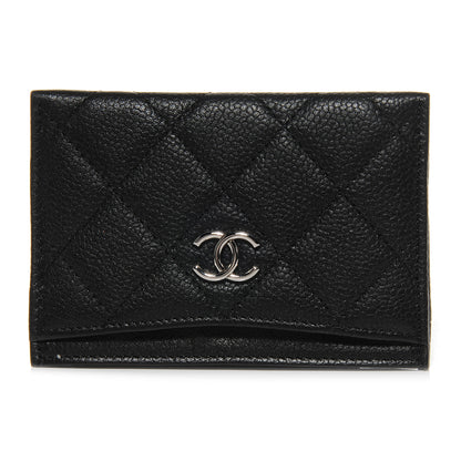 Chanel Caviar Quilted Card Holder Black 1 of 9