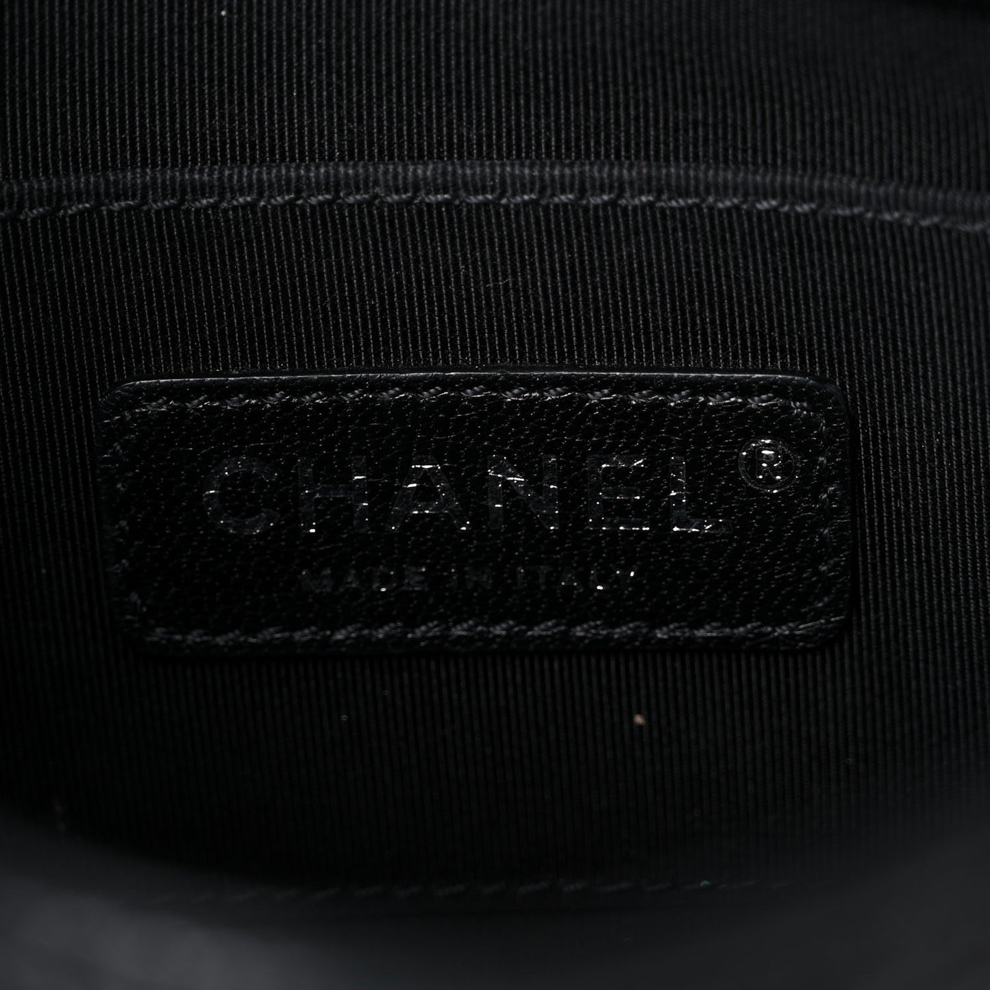 Caviar Quilted Incognito Mini Square Flap Black