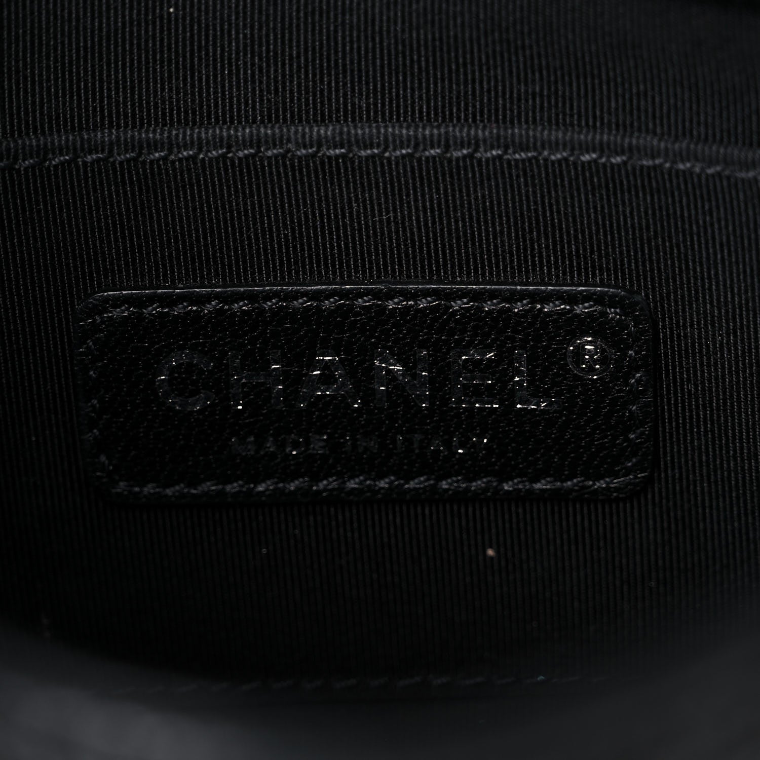 Chanel Caviar Quilted Incognito Mini Square Flap Black 6 of 13
