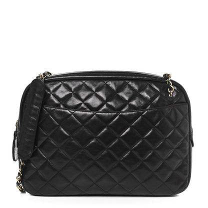 Chanel Lambskin Quilted Medium Camera Case Black 1 of 10