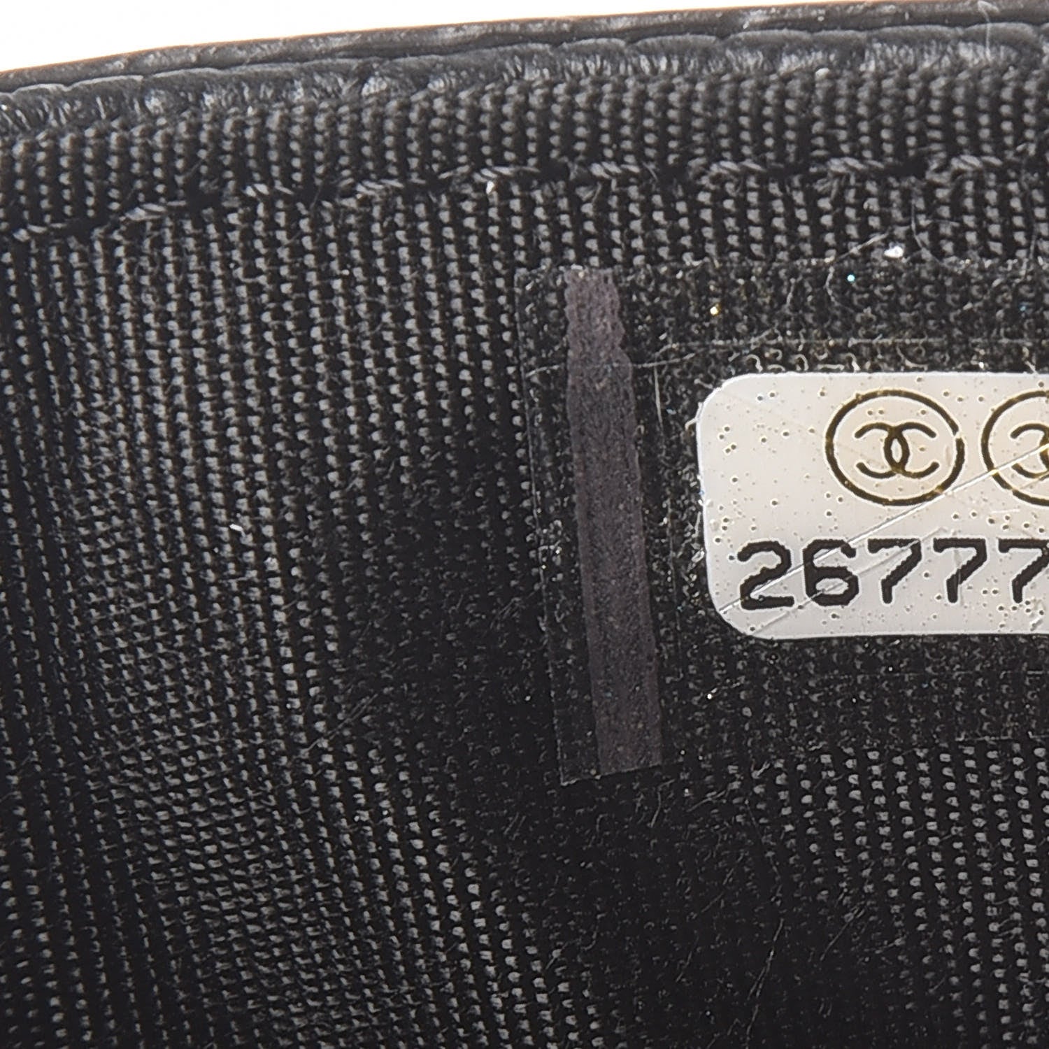 Chanel Caviar Quilted Filigree Card Holder Black 8 of 9