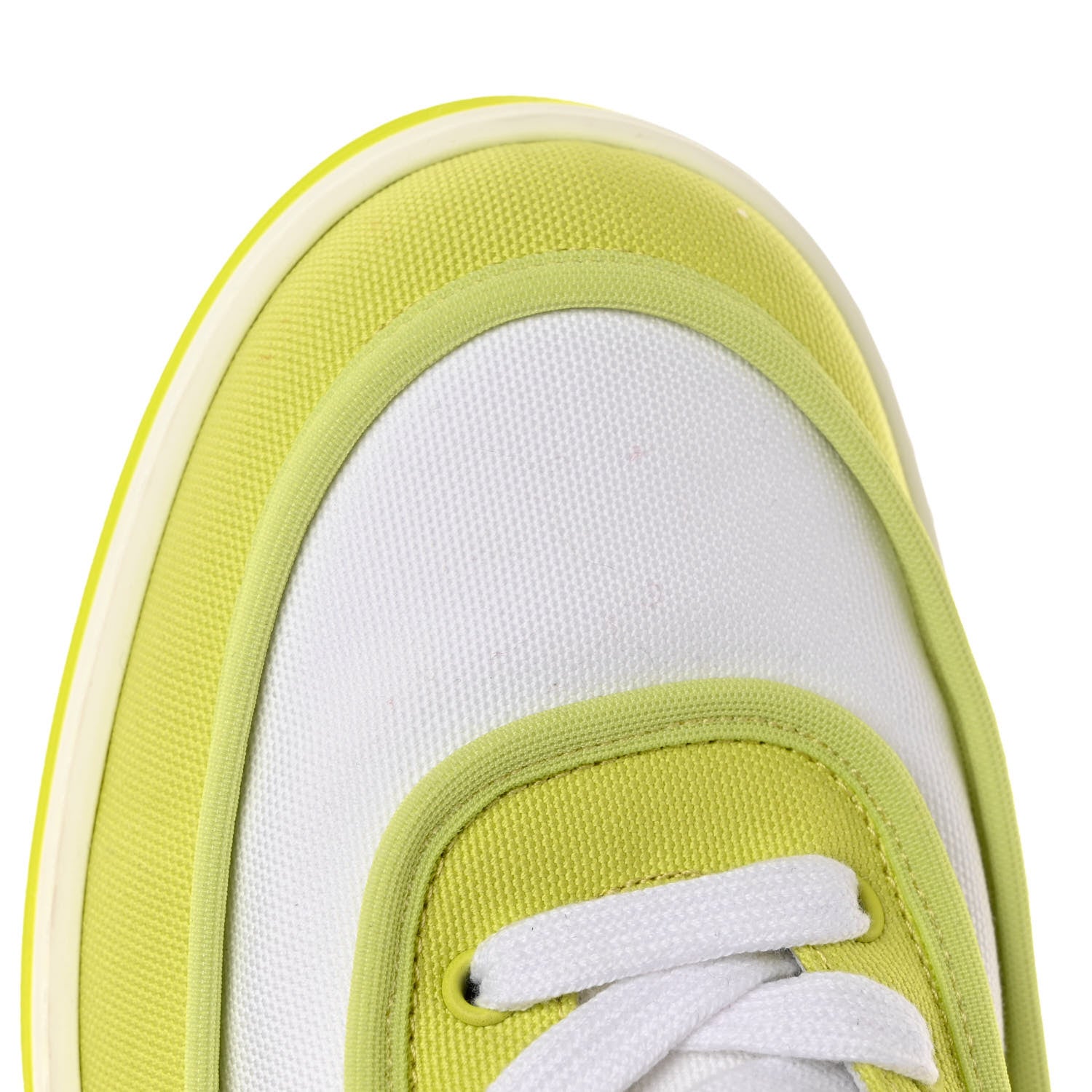 Chanel Fabric Womens Logo Sneakers 39.5 Green 10 of 10