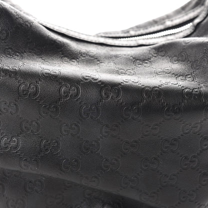 Gucci Guccissima Large Biba Hobo Black 9 of 9
