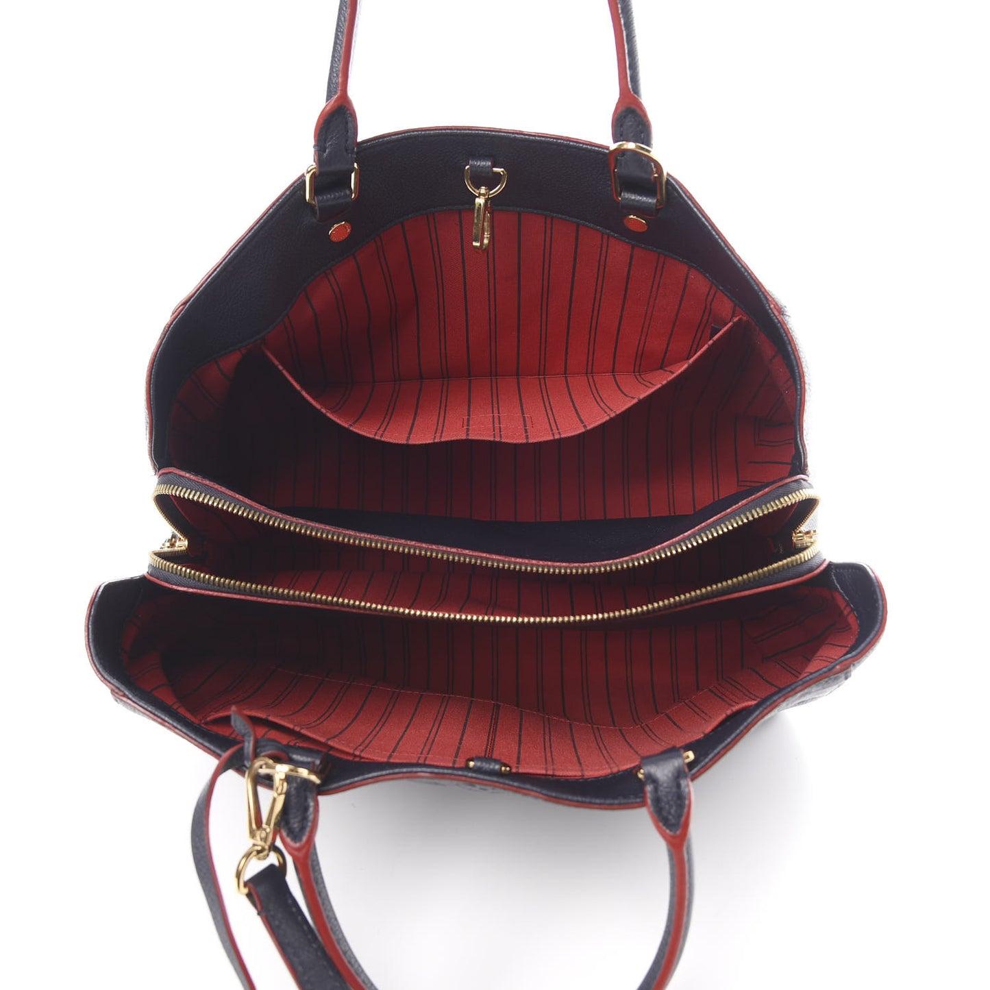 Empreinte Montaigne GM Marine Rouge