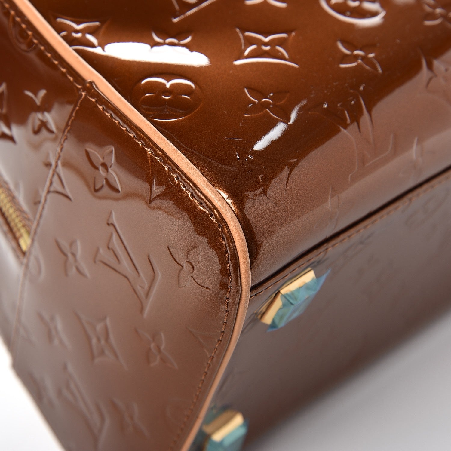 Louis Vuitton Vernis Tompkins Square Bronze 9 of 11