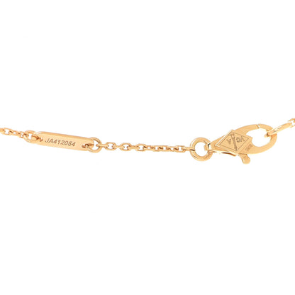 Van Cleef & Arpels 18K Yellow Gold Mother of Pearl Sweet Alhambra Pendant Necklace 4 of 6