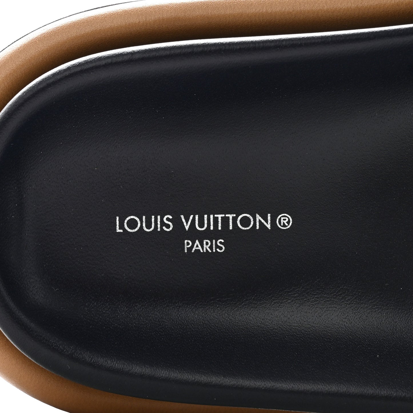 Nylon Monogram Womens Pool Pillow Comfort Mules 38 Navy Blue
