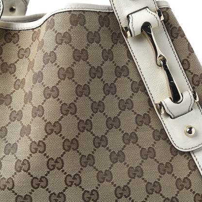 Gucci Monogram Medium Pelham Shoulder Bag Off White 7 of 9