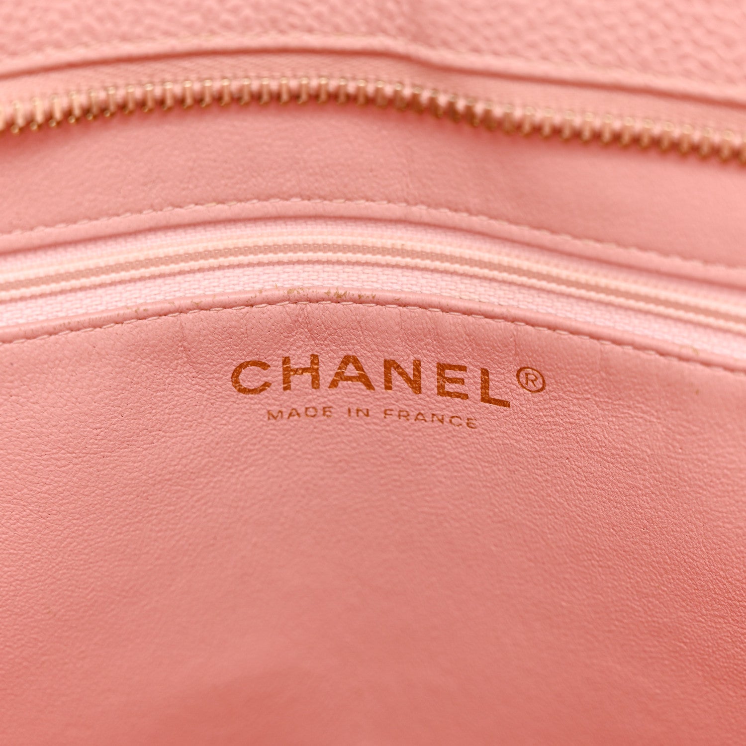 Chanel Caviar Quilted Medallion Tote Light Pink 6 of 13