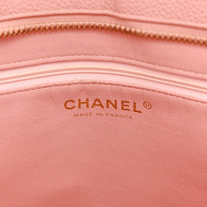 Chanel Caviar Quilted Medallion Tote Light Pink 6 of 13