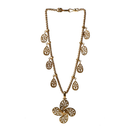 Chanel CC Medallions Necklace Gold 3 of 7