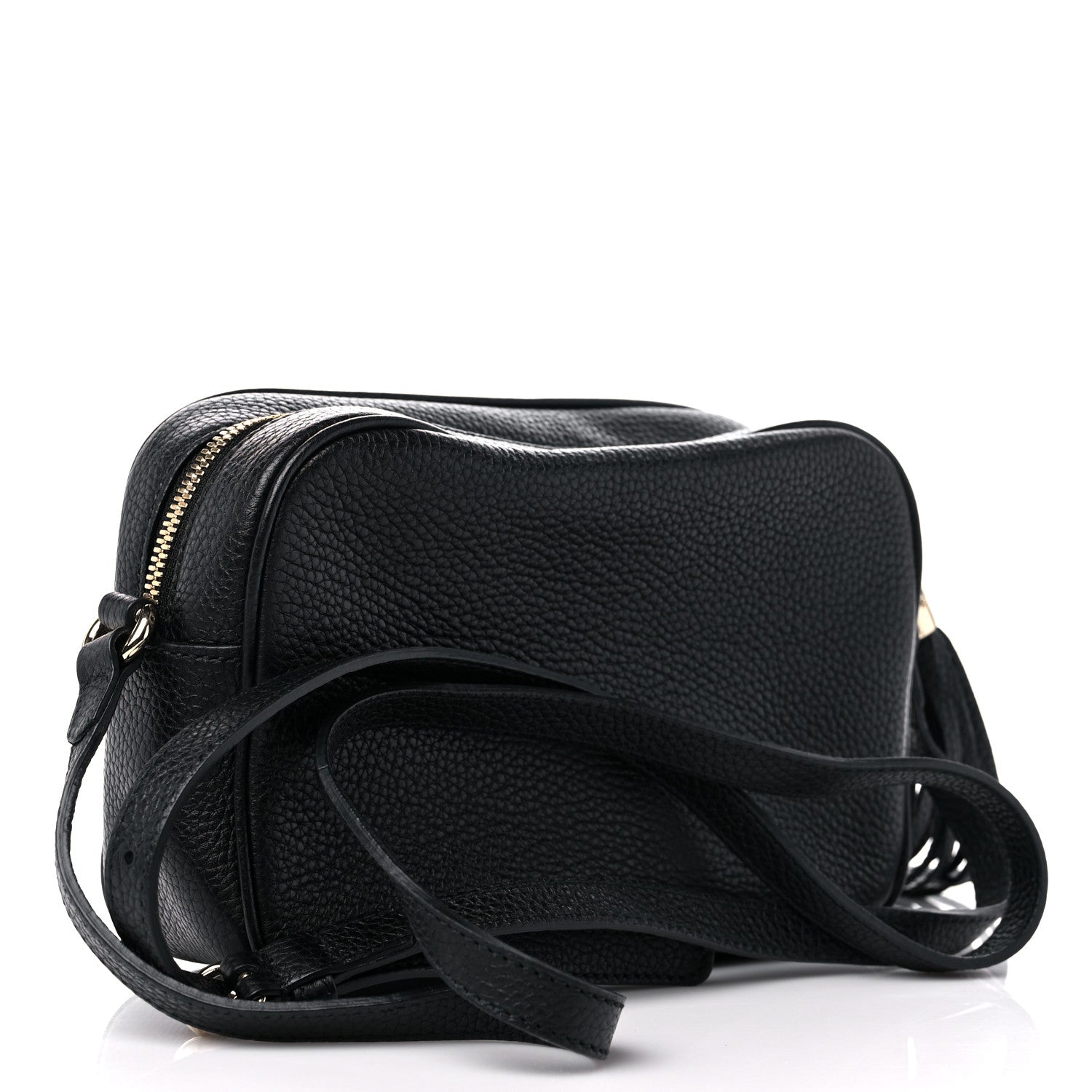 Gucci Pebbled Calfskin Small Soho Disco Bag Black 3 of 11