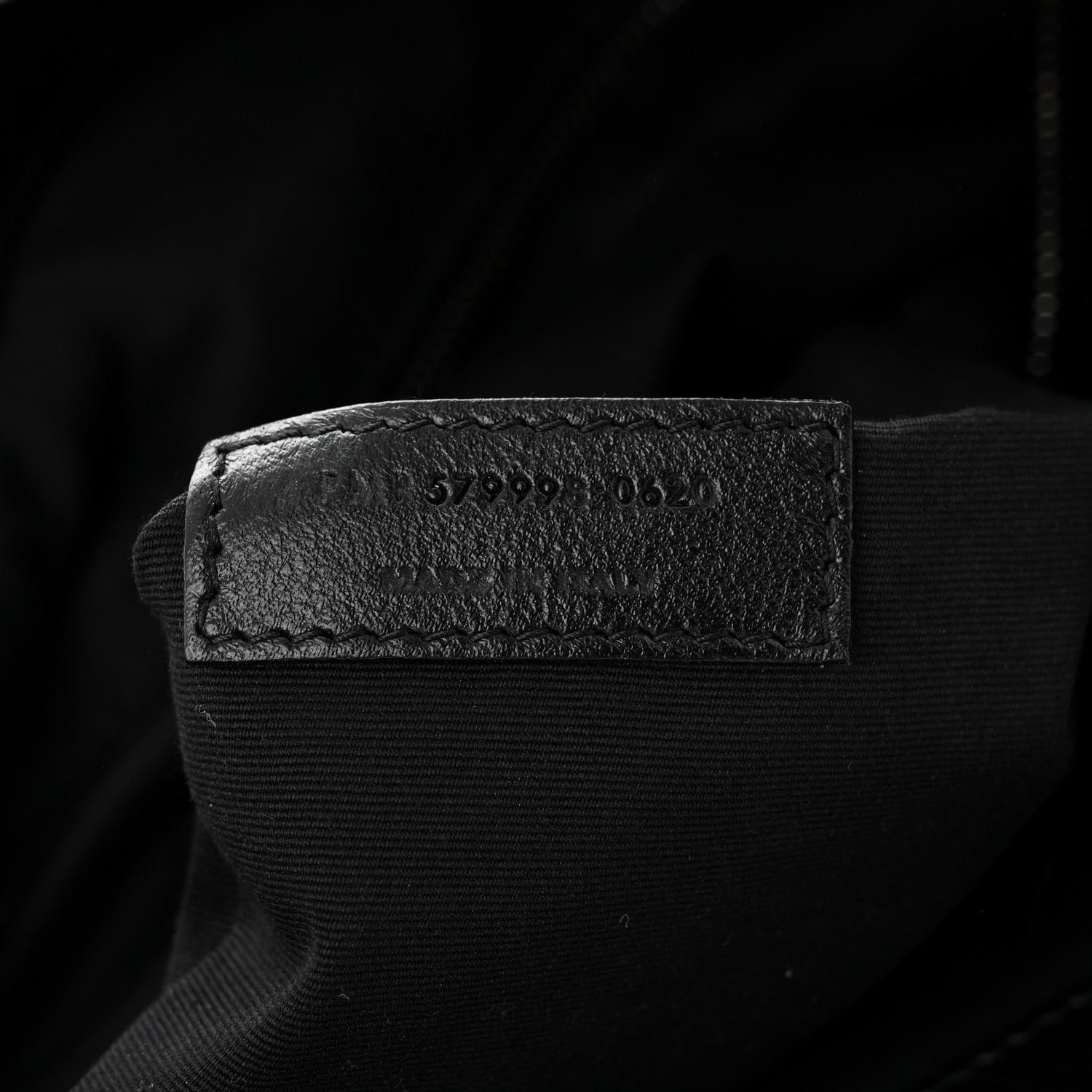 Saint Laurent Crinkled Calfskin Matelasse Monogram Medium Niki Shopper Tote Black 7 of 12