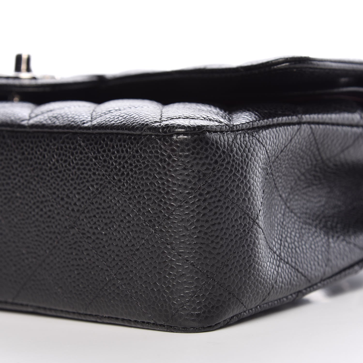Chanel Caviar Quilted Medium Double Flap Black 9 of 9