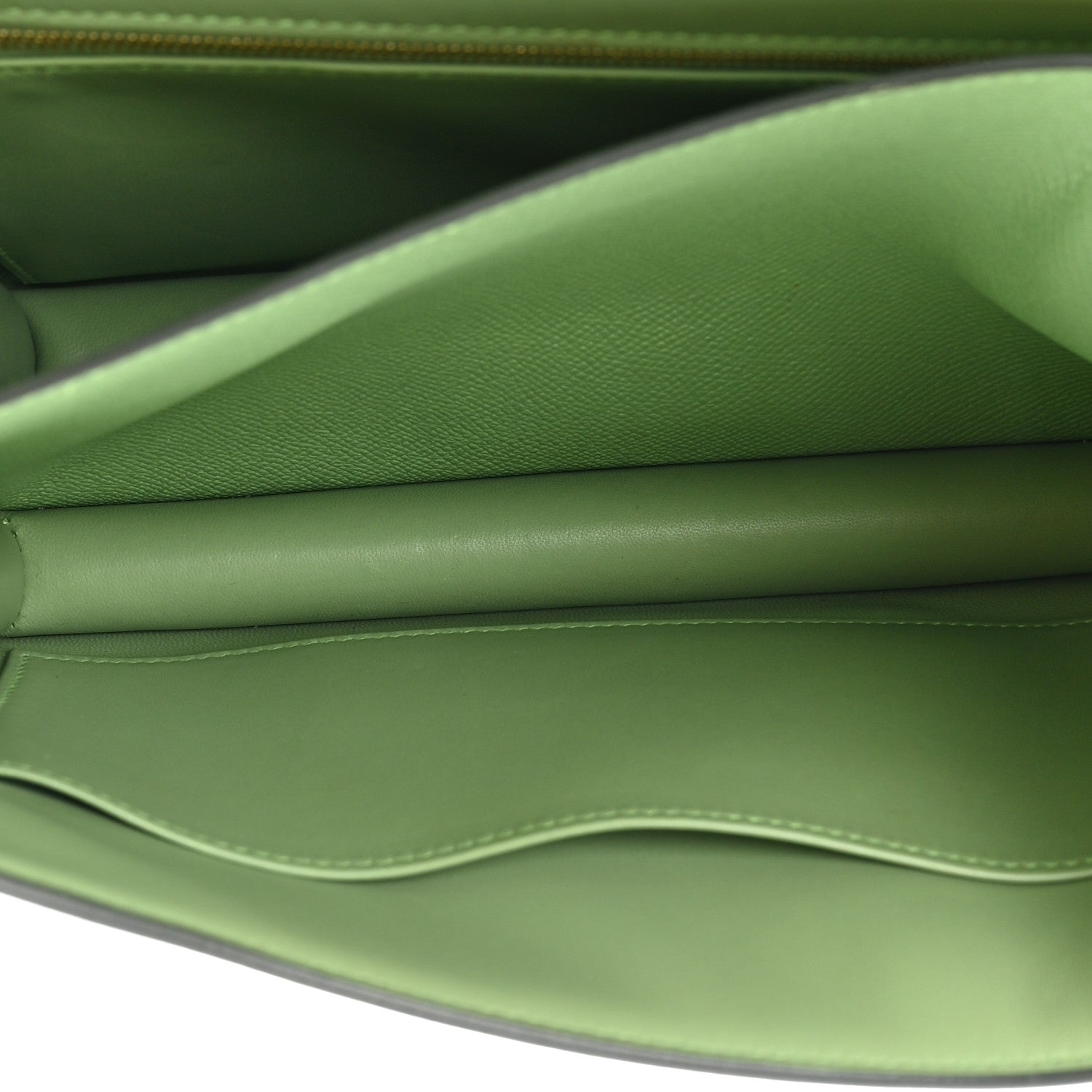Hermes Epsom Constance 24 Vert Criquet 5 of 10