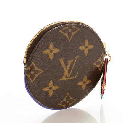 Louis Vuitton Monogram Totem Round Coin Purse Magenta 3 of 8