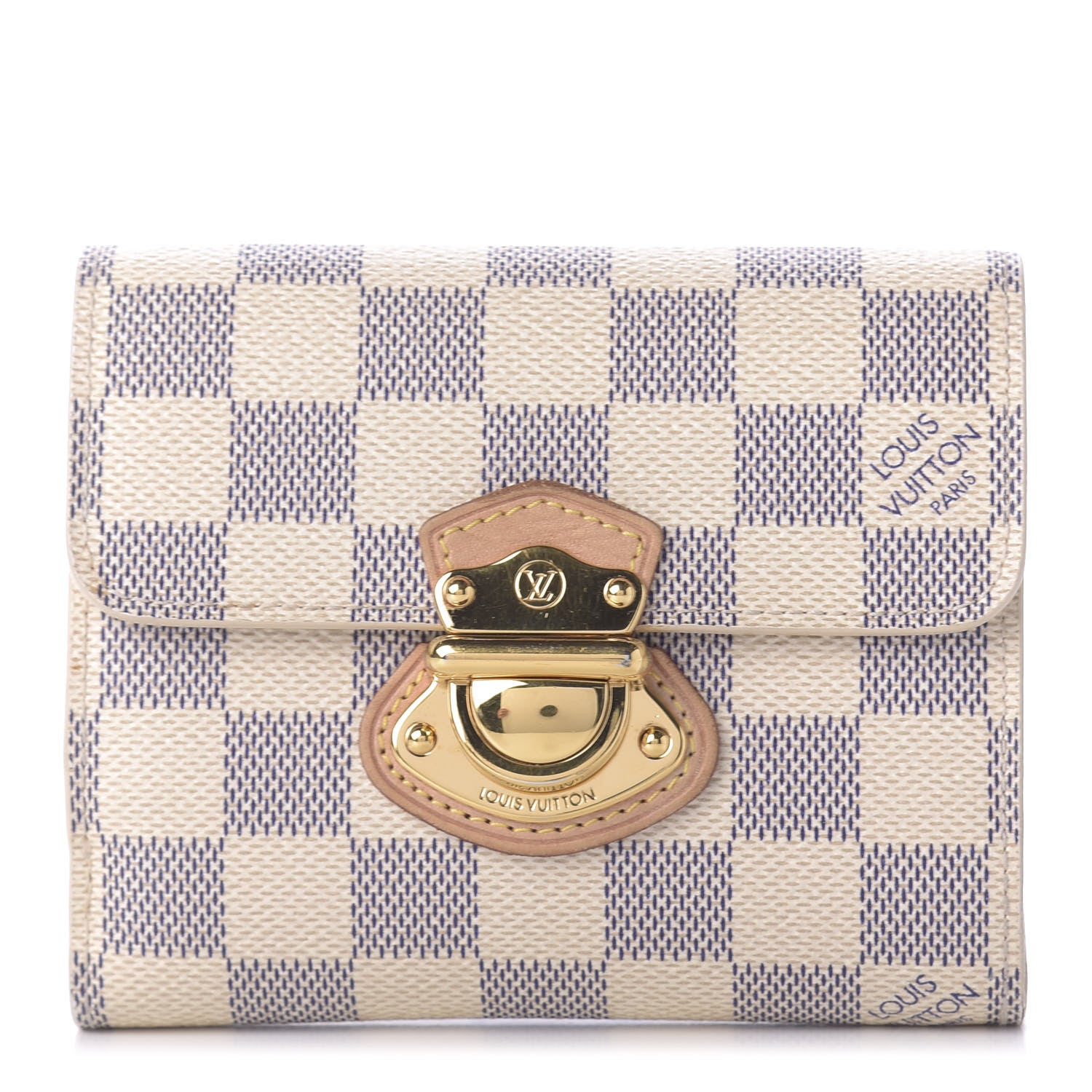 Louis Vuitton Damier Azur Joey Wallet 1 of 11