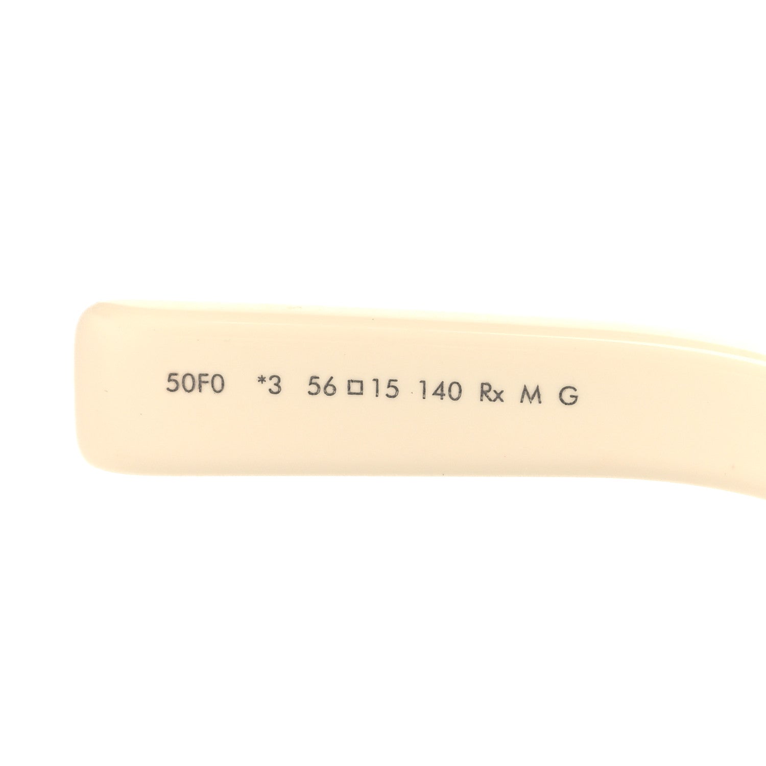 Christian Dior Acetate Rectangular CD Diamond S1I Sunglasses Ivory 8 of 8