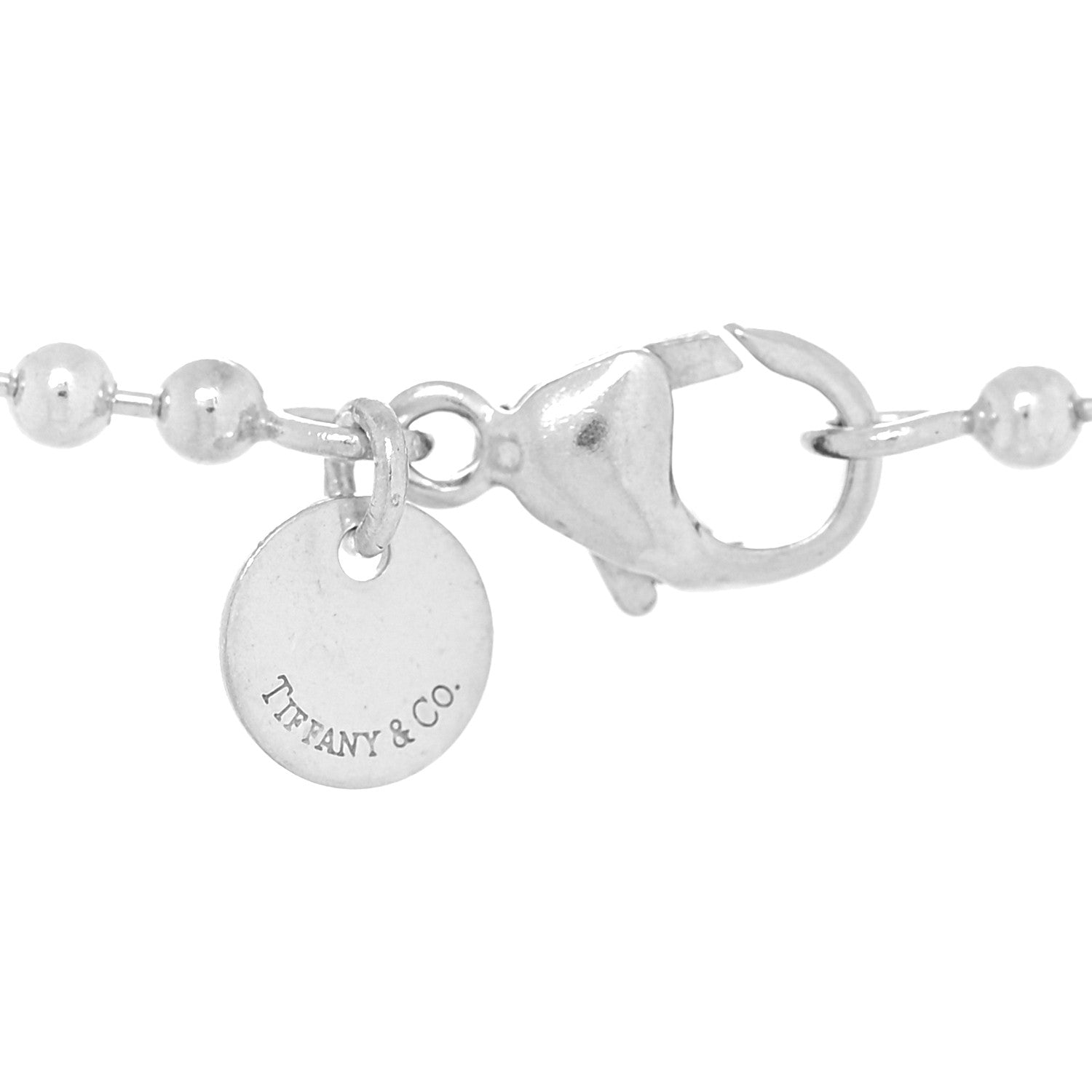 Tiffany Sterling Silver Long Return to Tiffany Heart Pendant Necklace 4 of 4