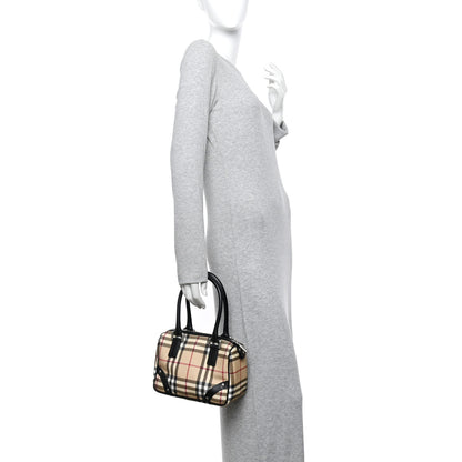 Burberry House Check Mini Studded Bowler Black 2 of 11