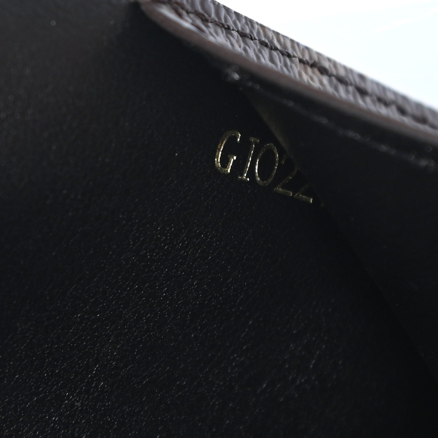Monogram Slim Purse Black
