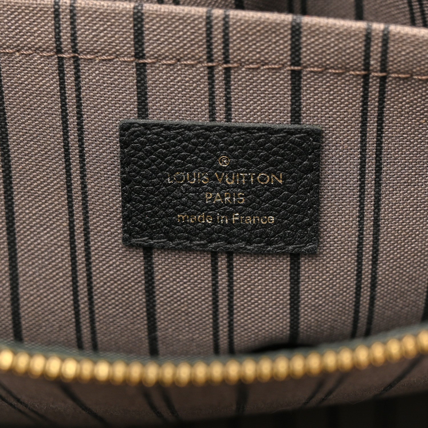 Louis Vuitton Empreinte Montaigne GM Black 7 of 17