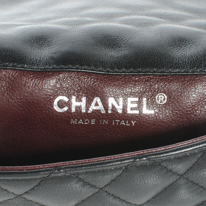 Chanel Lambskin Quilted Mini Flap Black 6 of 7