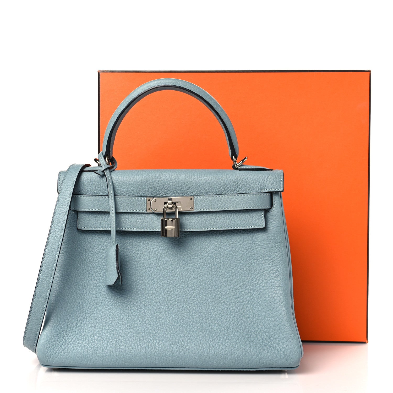 Hermes Taurillon Clemence Kelly Retourne 28 Ciel 10 of 10