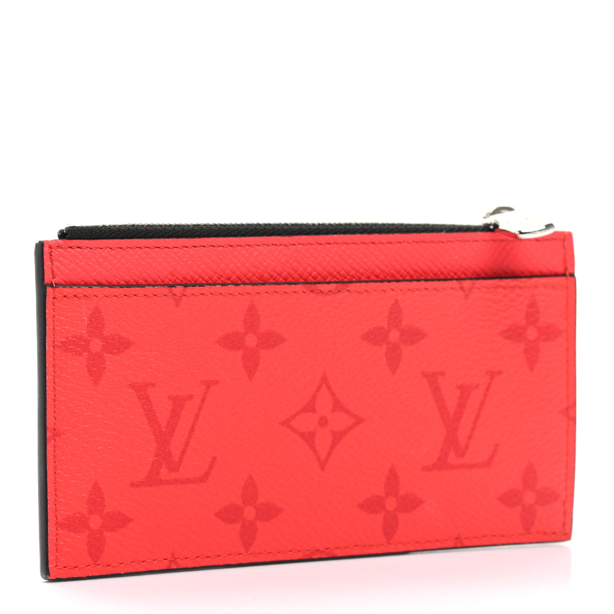 Taigarama Coin Card Holder Fire Red