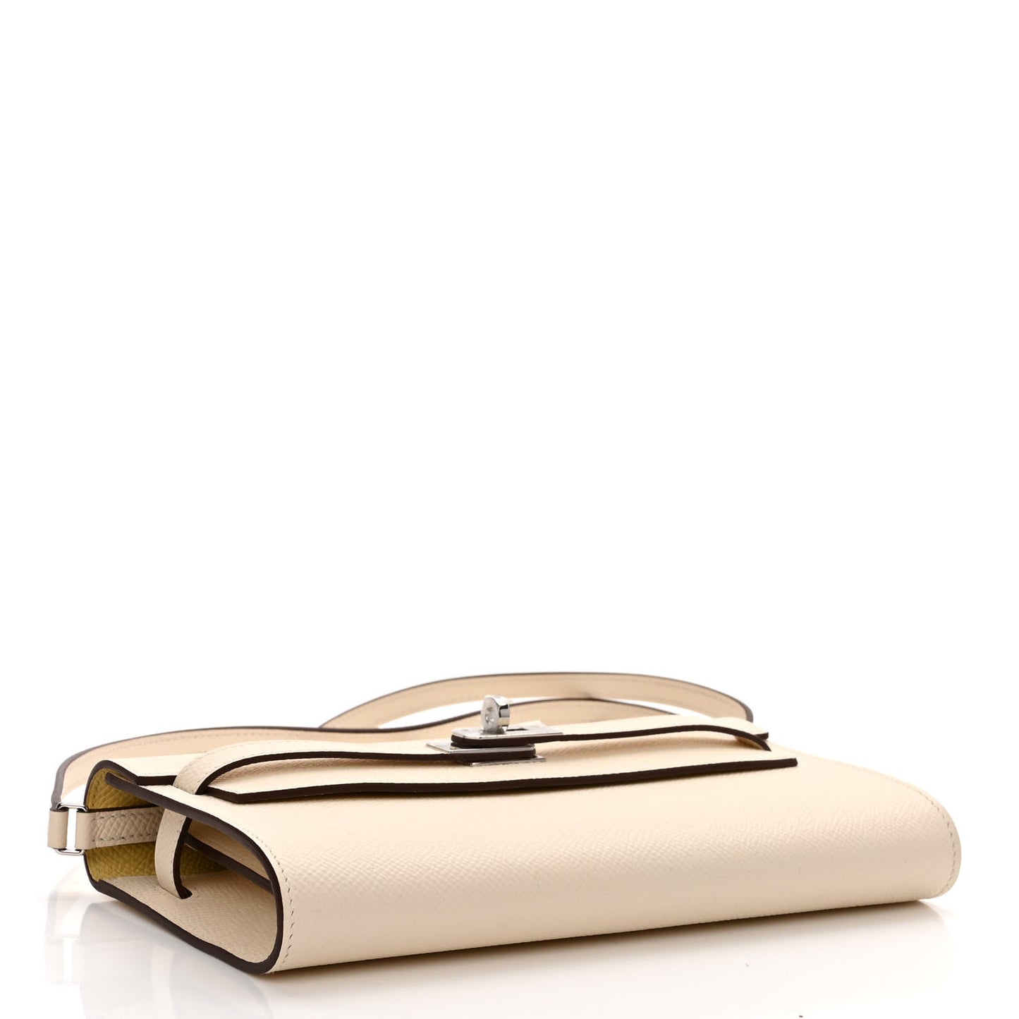 Epsom Verso Kelly Wallet To Go Nata Jaune Poussin