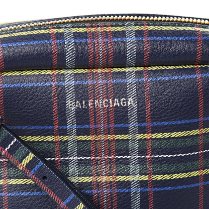 Balenciaga Calfskin Plaid Everyday S Camera Bag Multicolor 9 of 9