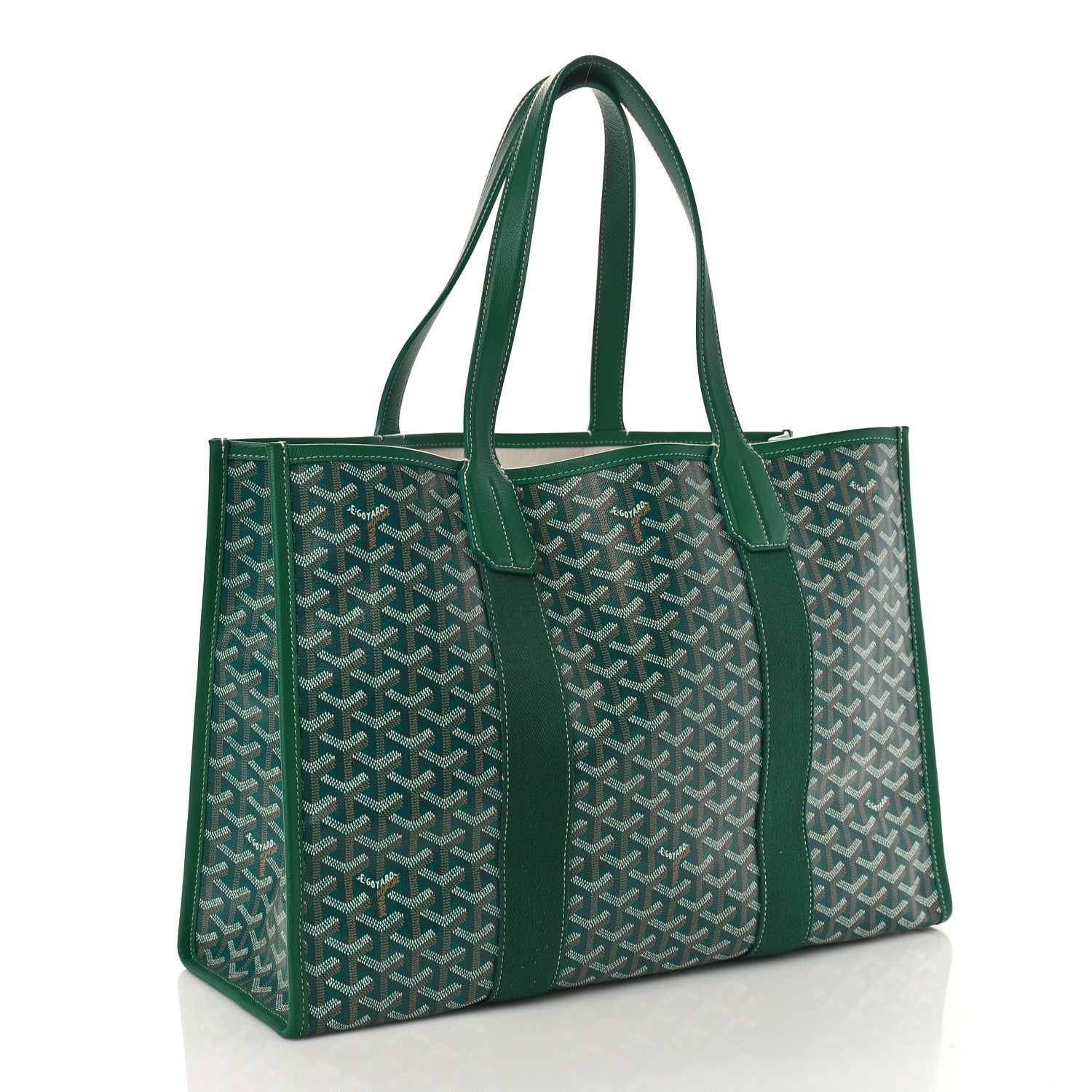 Goyard Goyardine Villette Tote Green 3 of 8
