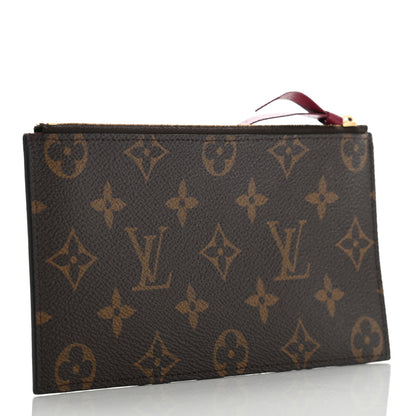 Louis Vuitton Monogram Felicie Chain Wallet Zippered Insert Fuchsia 3 of 9