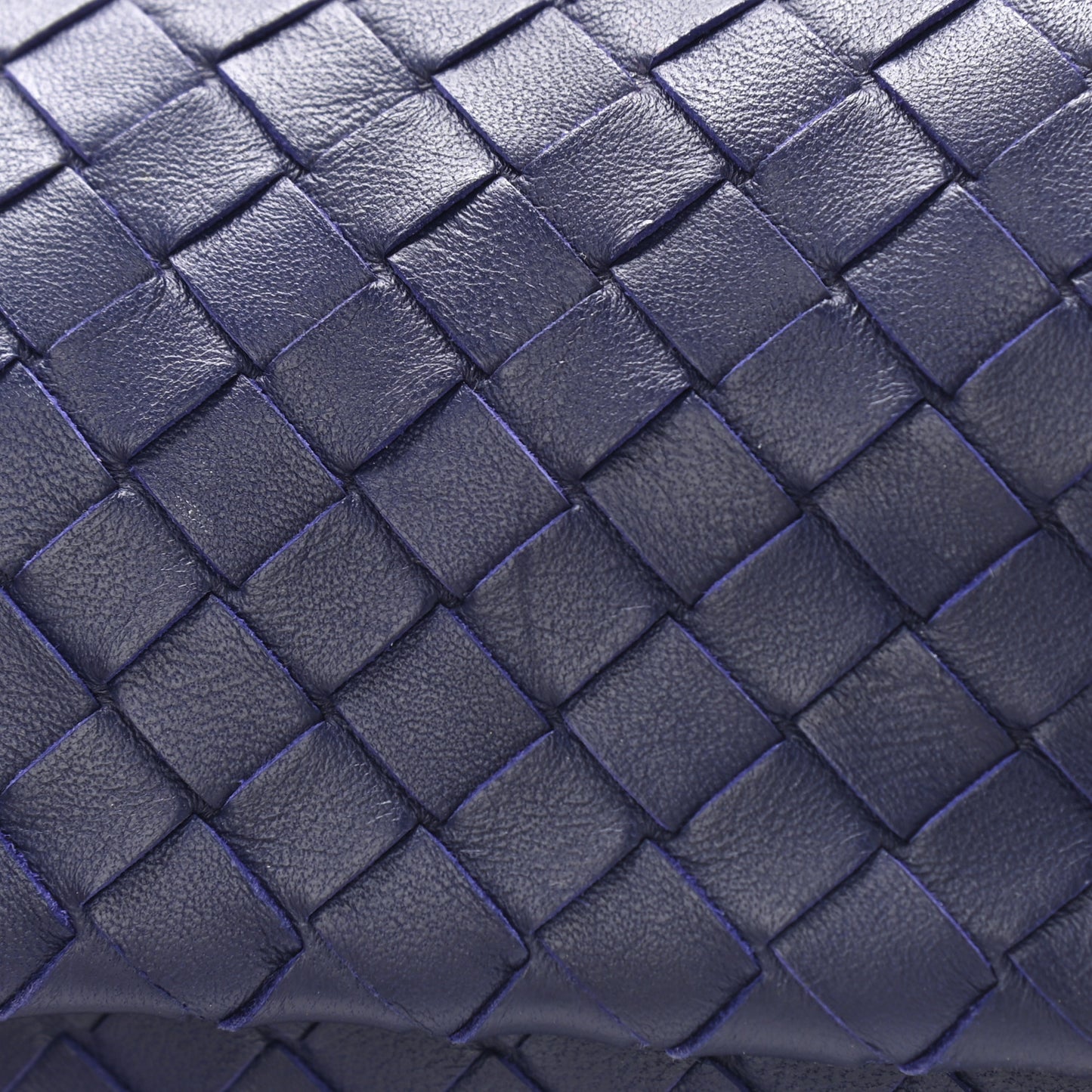 Nappa Intrecciato Small Chain Crossbody Atlantic