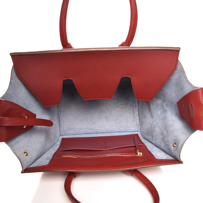 Celine Palmelato Calfskin Mini Tie Knot Tote Red 5 of 7