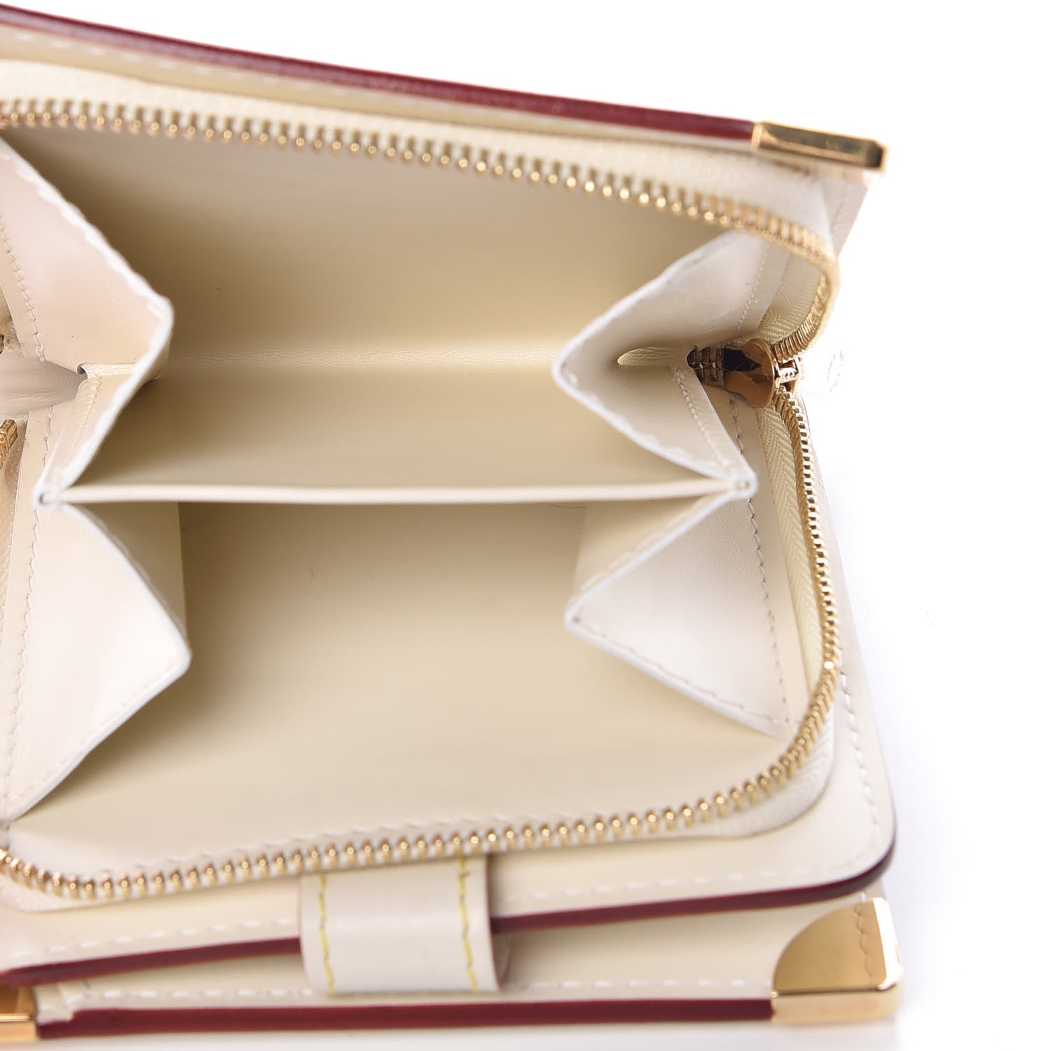 Louis Vuitton Suhali Compact Zipped Wallet White 6 of 14