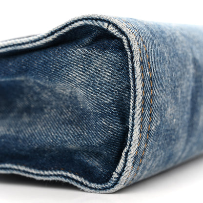 Telfar Denim Small Shopping Bag Blue 9 of 10